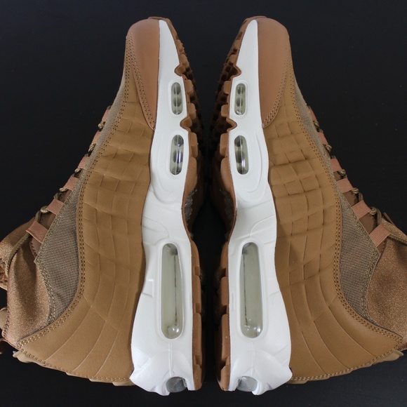Nike Air Max 95 Sneakerboot Tan Mens 8.5 R782 - Picture 4 of 8